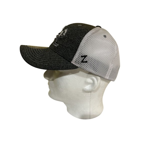 Zephyr NCAA Notre Dame Fighting Irish “Mist” Curved Bill Stretch Fit Hat New L - Picture 6 of 13